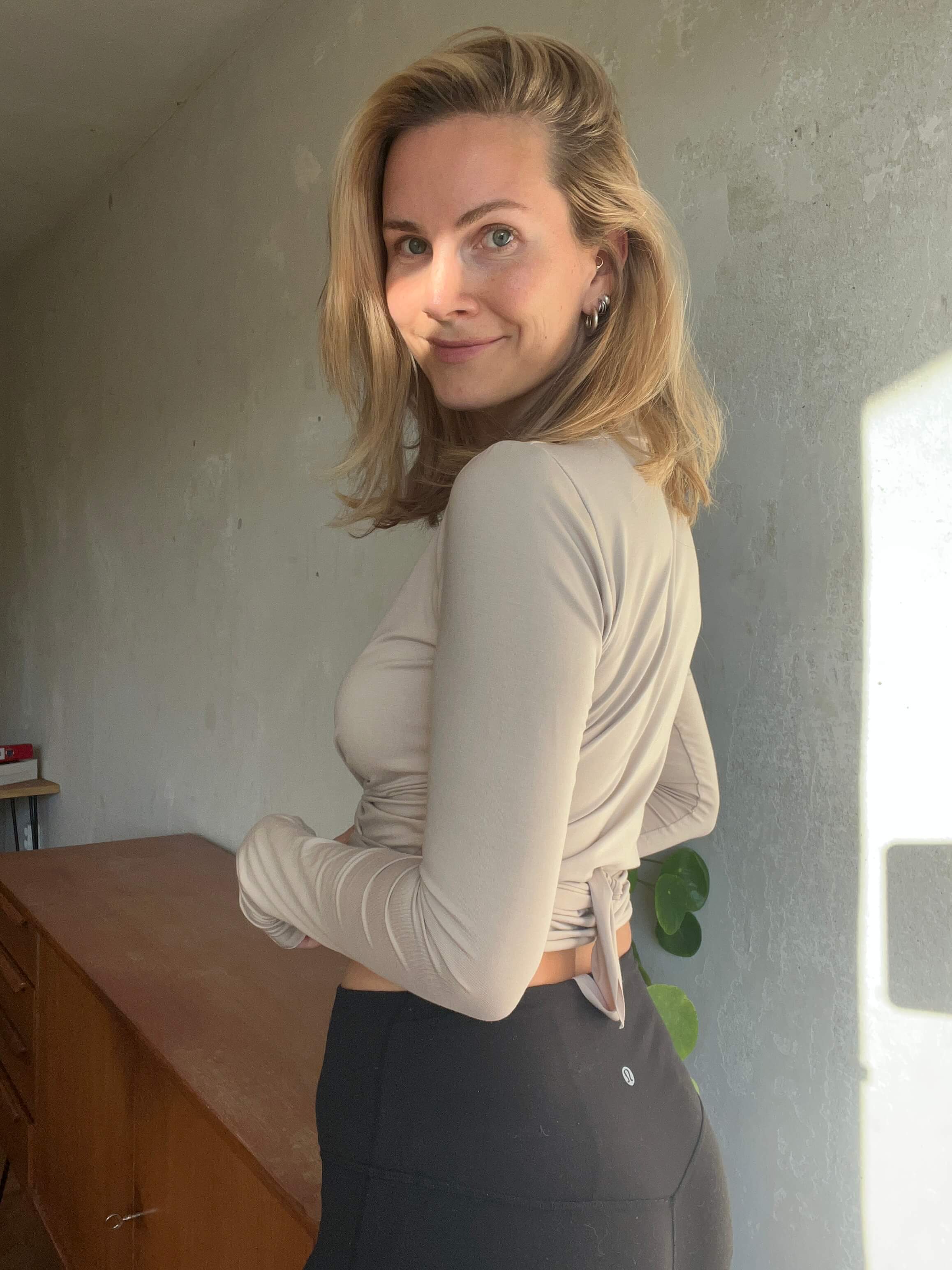 Wrap Jacket | Beige