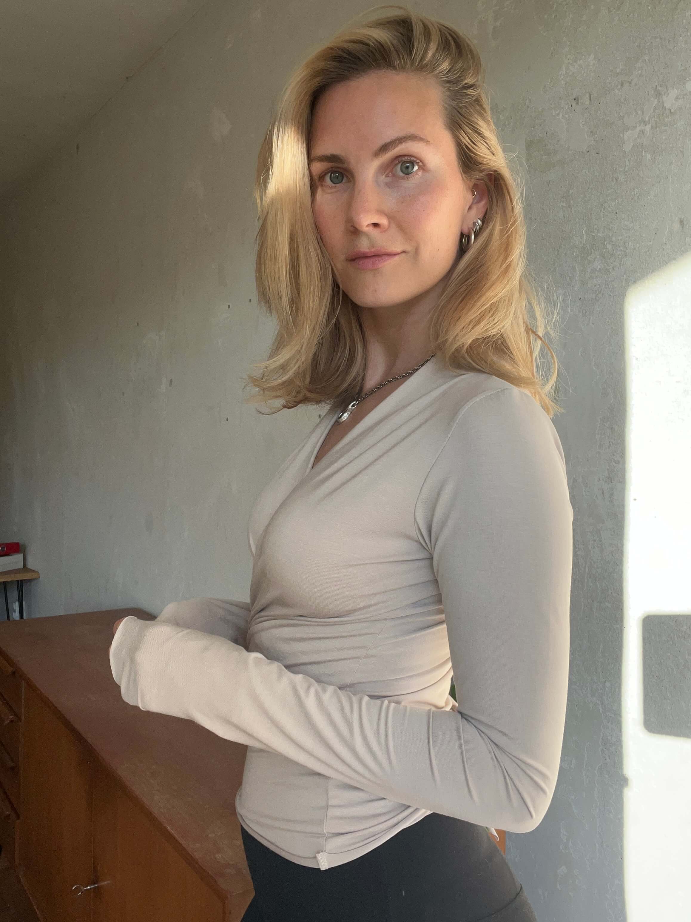 Wrap Jacket | Beige