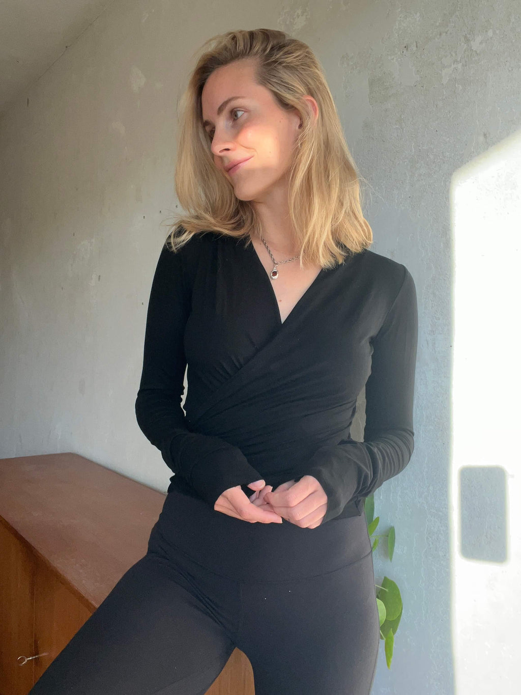 Wrap Jacket | black