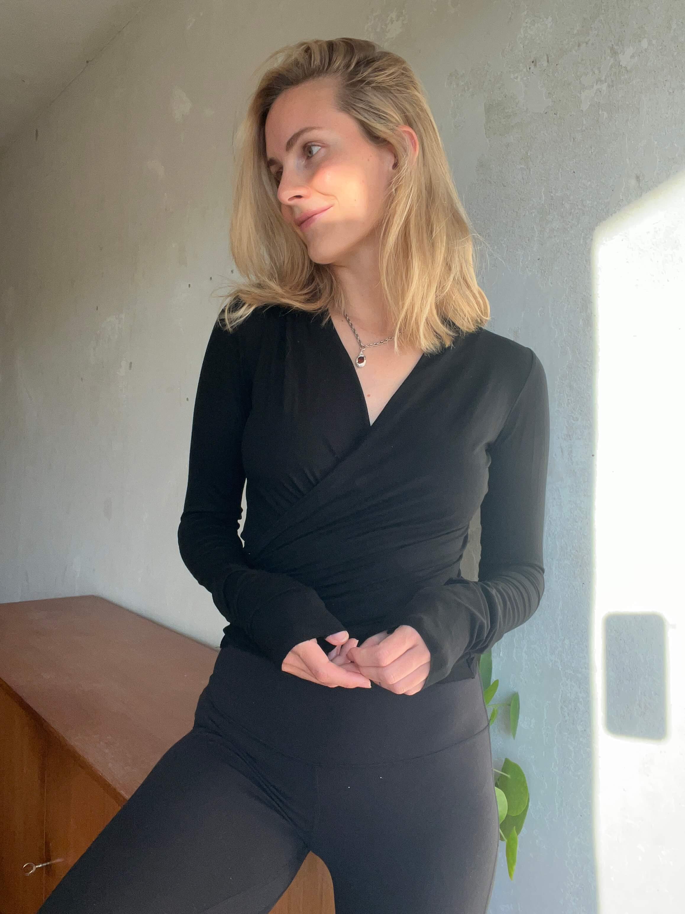 Wrap Jacket | black