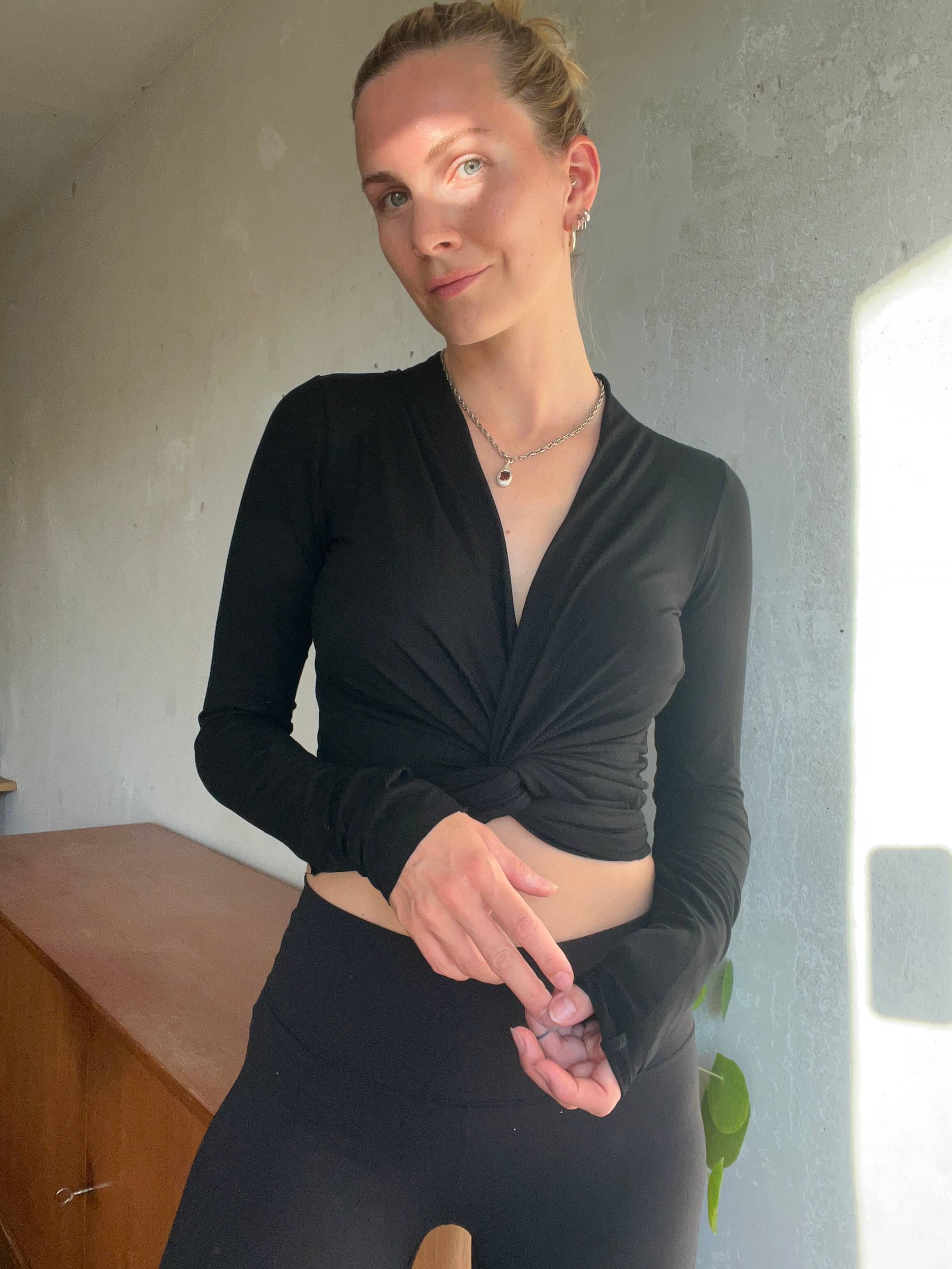 Wrap Jacket | black