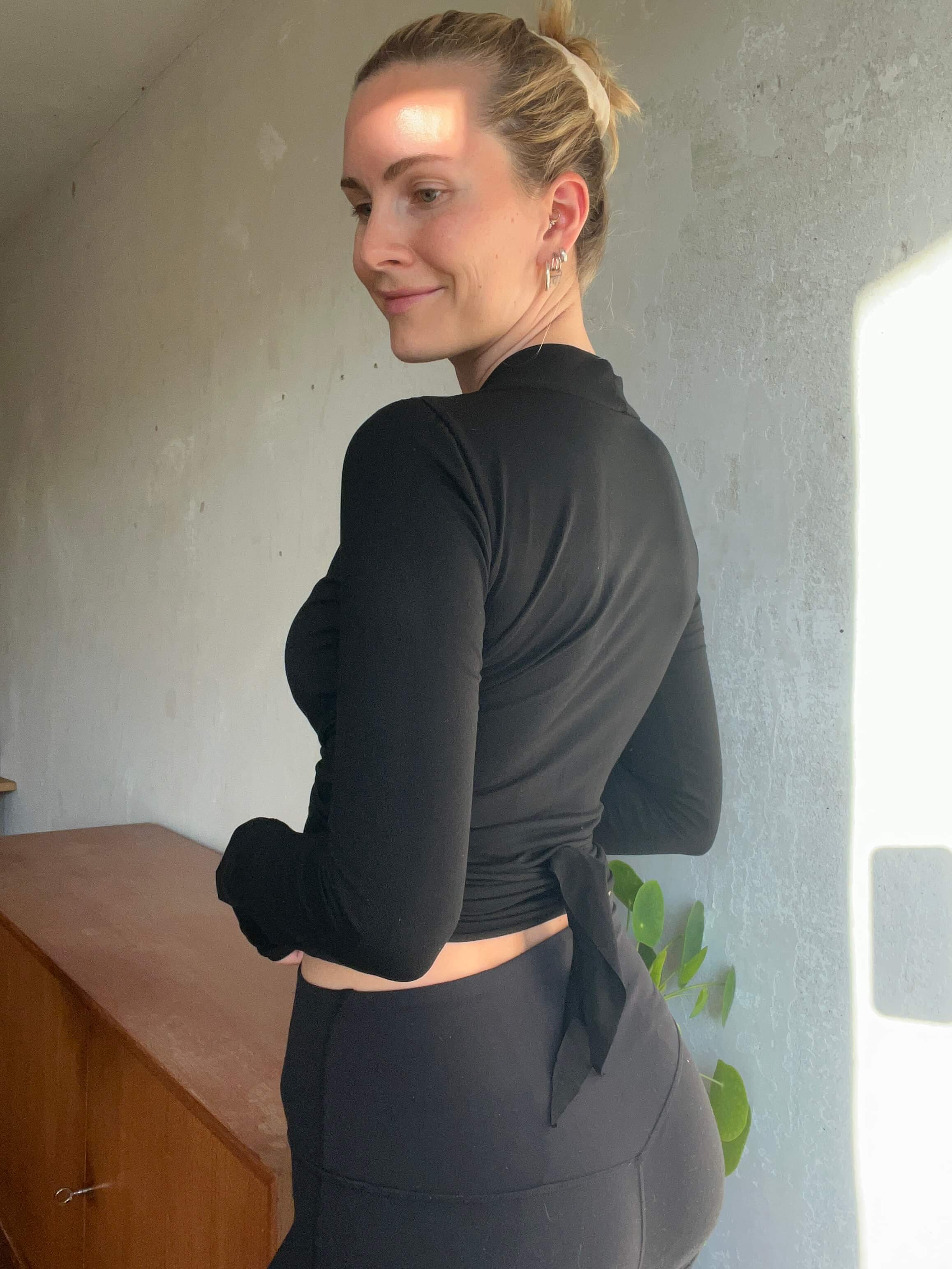 Wrap Jacket | black