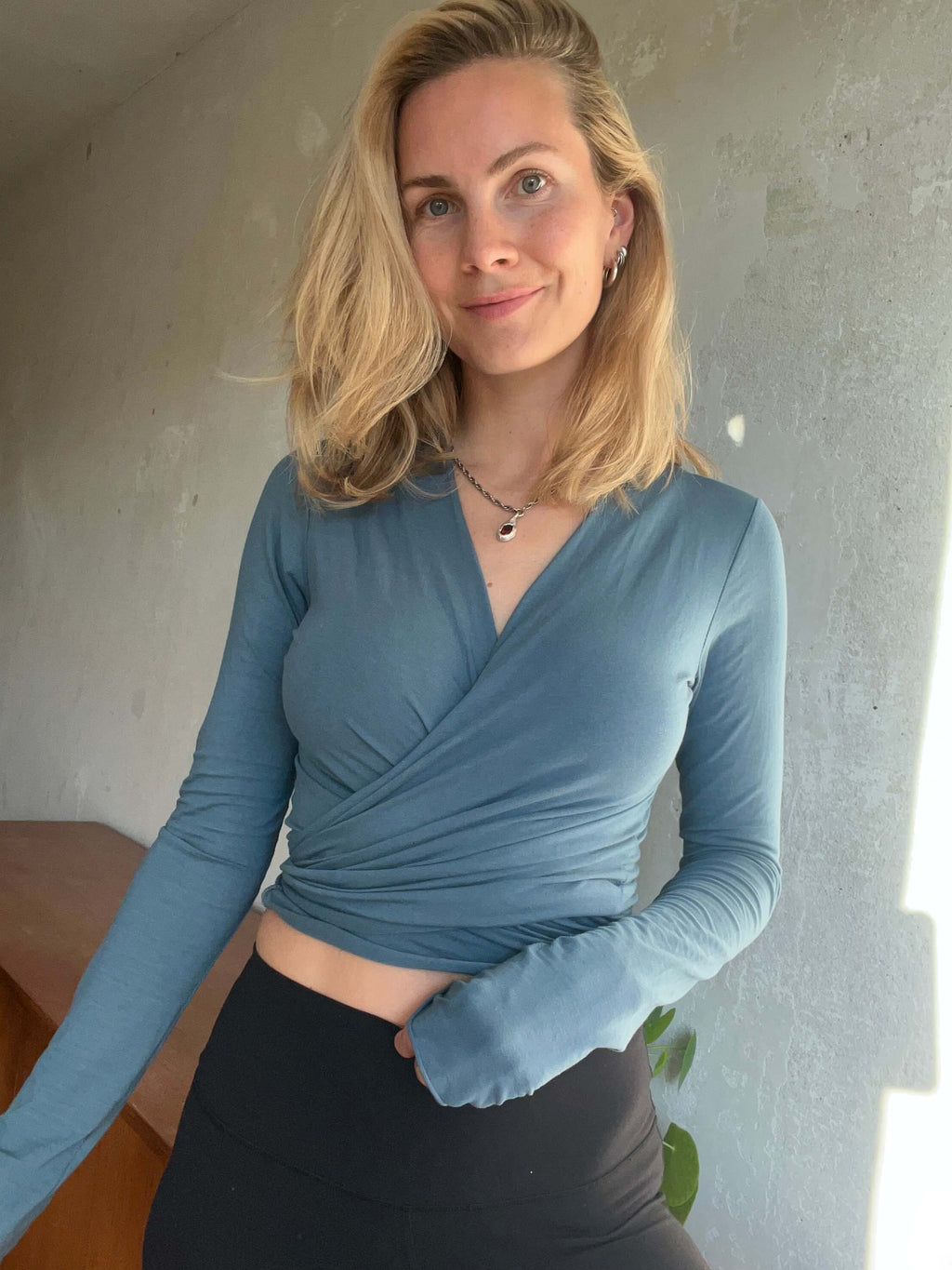 Wrap Jacket | Blue